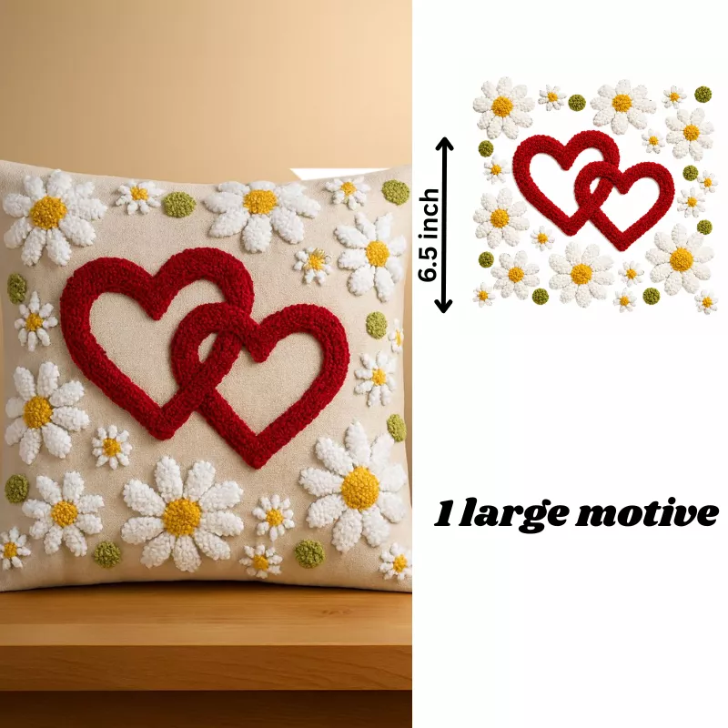 Bliss Cushion Embroidery Stickers