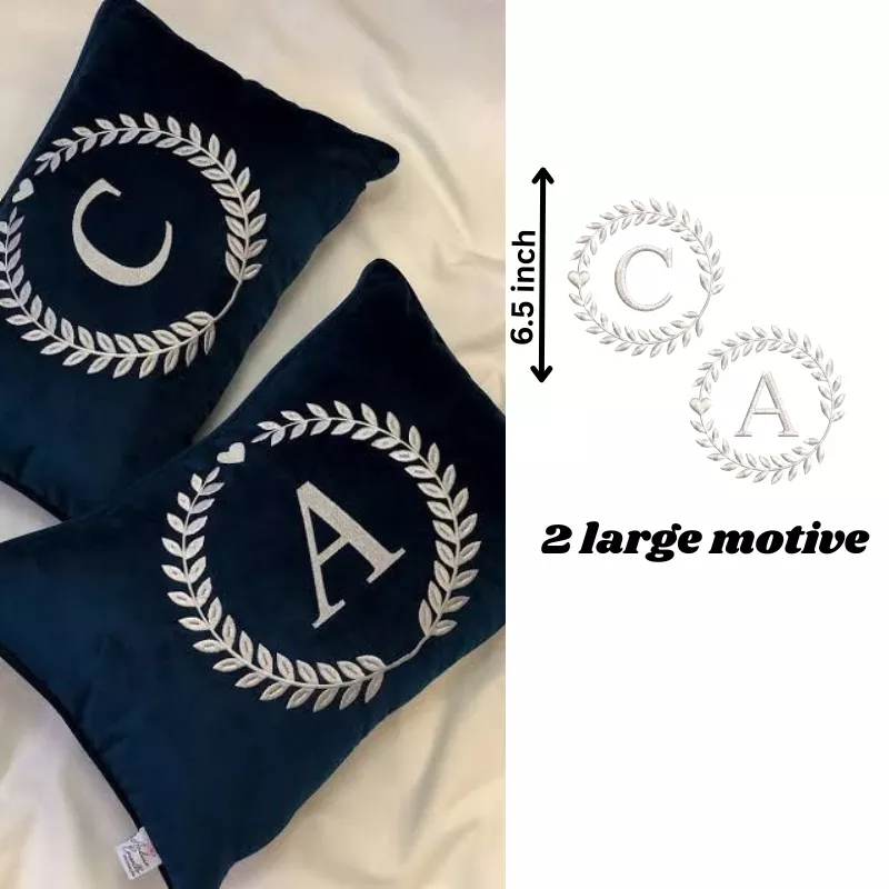 Luna Cushion Embroidery Stickers